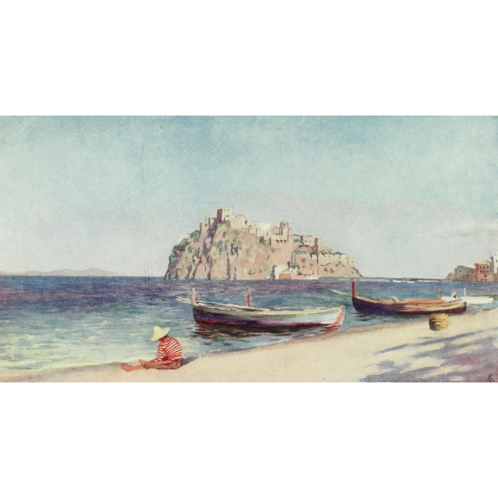 Naples 1904 Castle of the Pescara Ischia Poster Print by Augustine Fitzgerald Image 2