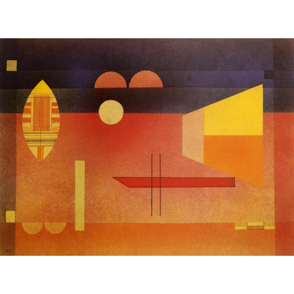 Quiet Assertion 1929 Poster Print by Wassily Kandinsky Image 2