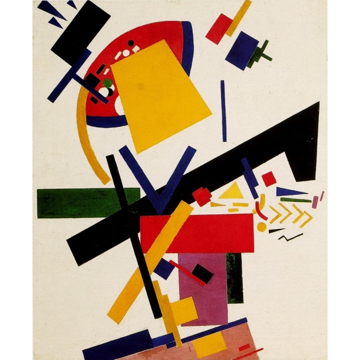 Suprematism 1915 Poster Print by Kazimir Malevich Image 1