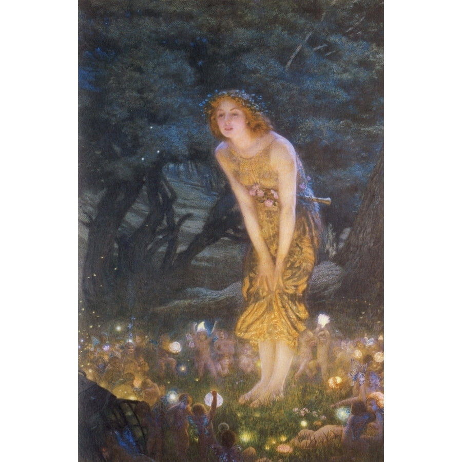 Midsummer Eve Poster Print by Edward Hughes Image 1