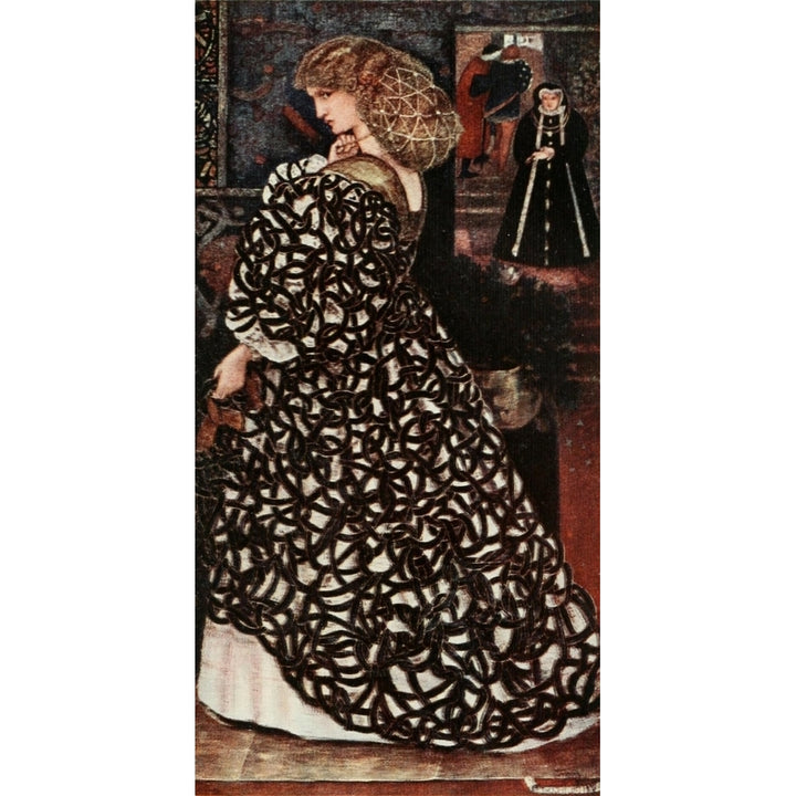 Sidonia Von Bork History of Painting 1900 Poster Print by Edward Burne-Jones Image 1