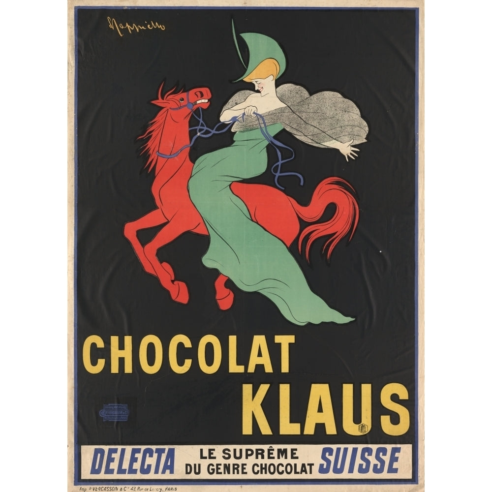 Chocolat Klaus 1903 Poster Print by Leonetto Cappiello Image 2