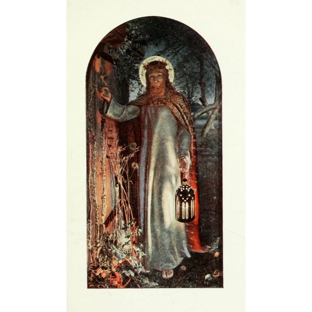 Holman Hunt 1908 The Light of the World Poster Print by William Holman Hunt Image 2