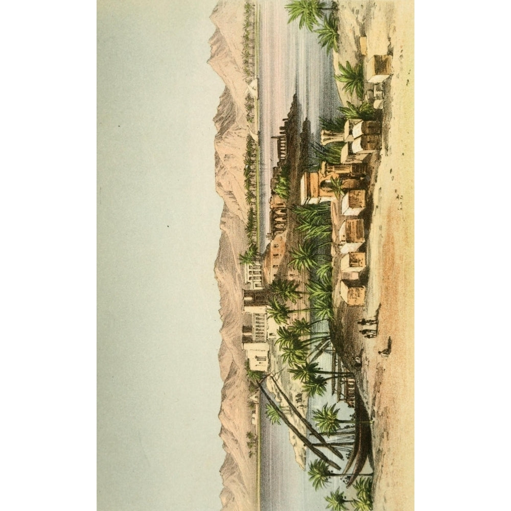 Four months in a Dahab _h 1863 The Island of Philae Poster Print by M.L.M. Carey Image 1