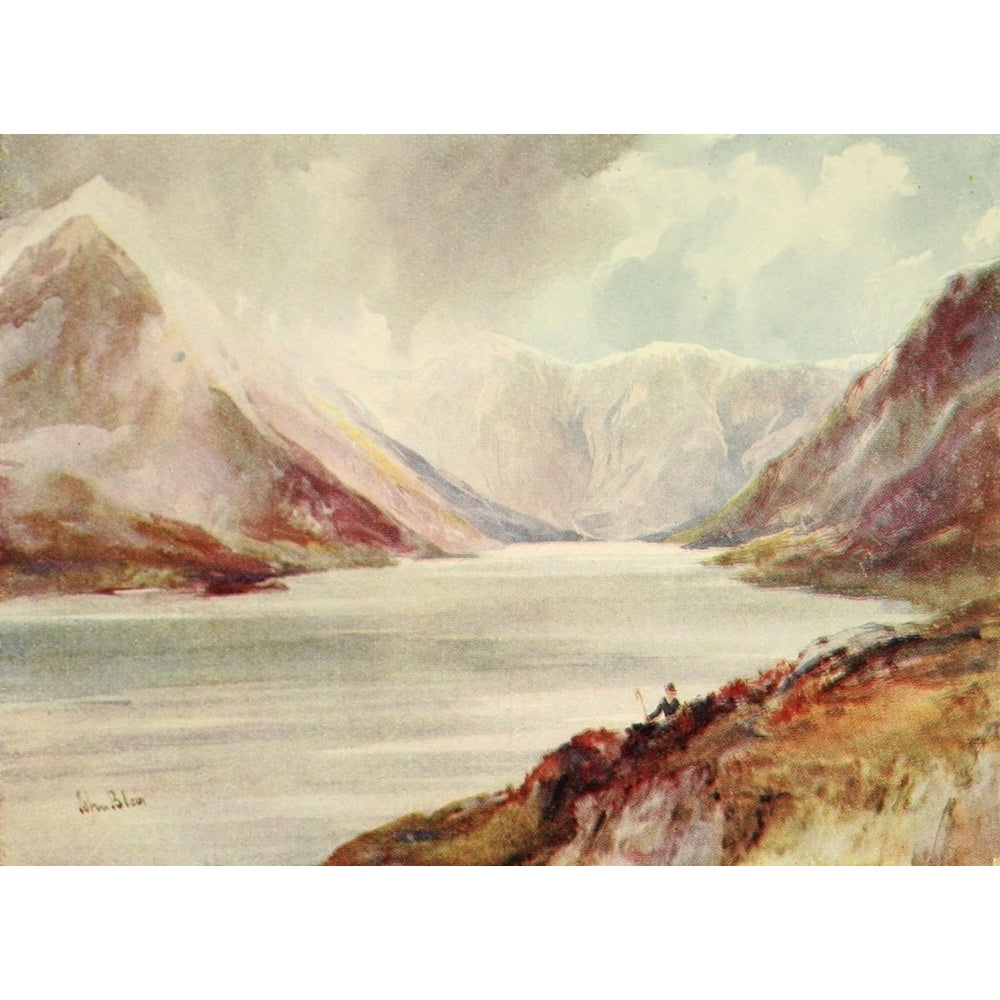 A Summer in Skye 1912 Loch Coruisk Skye Poster Print by John Blair Image 2