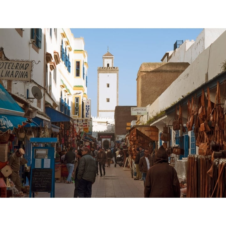 Main market street in Essaouira Morocco Poster Print by Panoramic Images Image 1