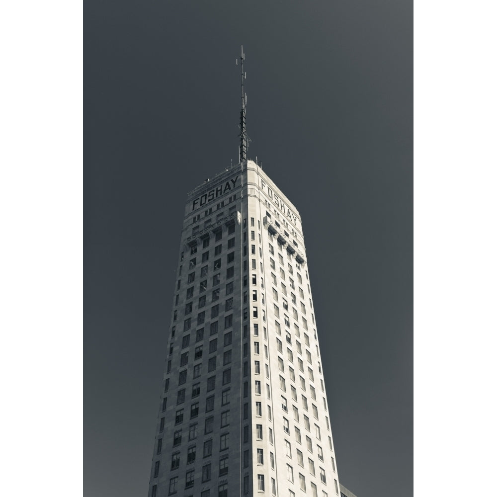 Low angle view of the Foshay Tower Minneapolis Hennepin County Minnesota USA Poster Print Image 2