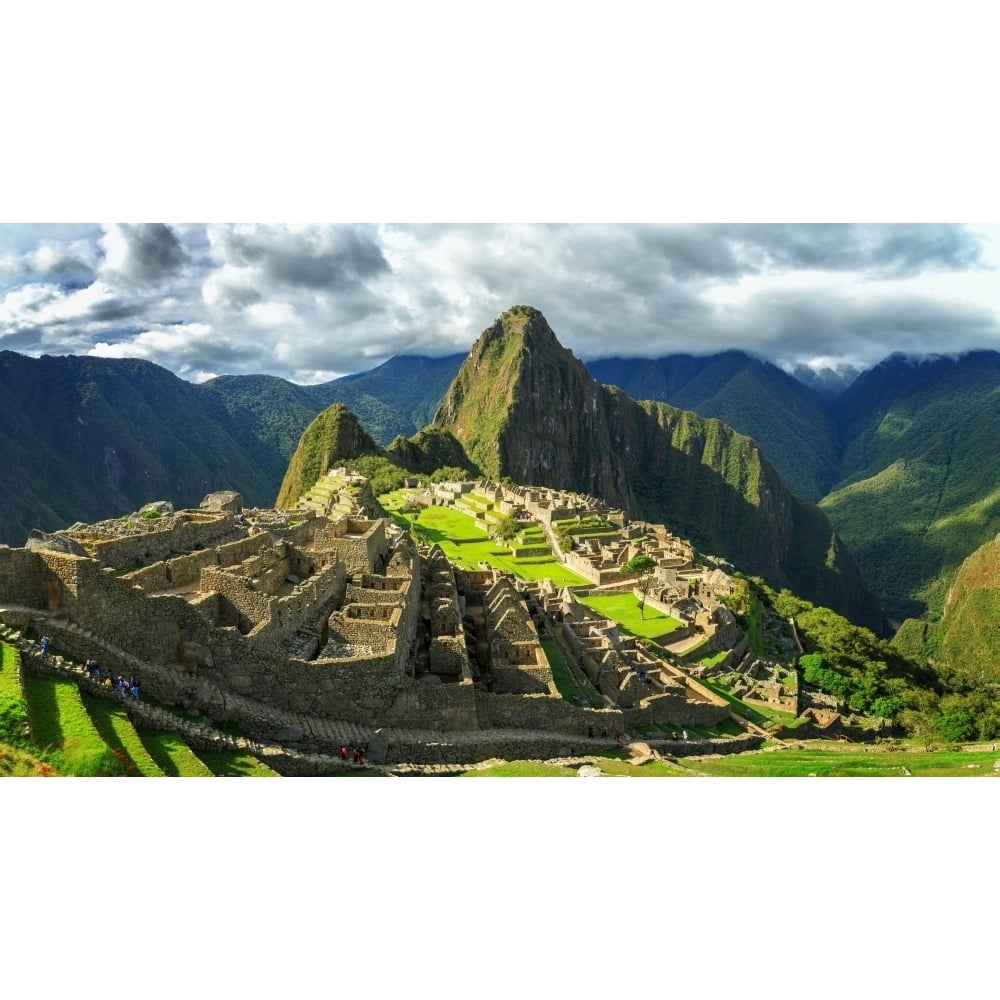 Inca City of Machu Picchu Urubamba Province Cusco Peru Poster Print Image 2