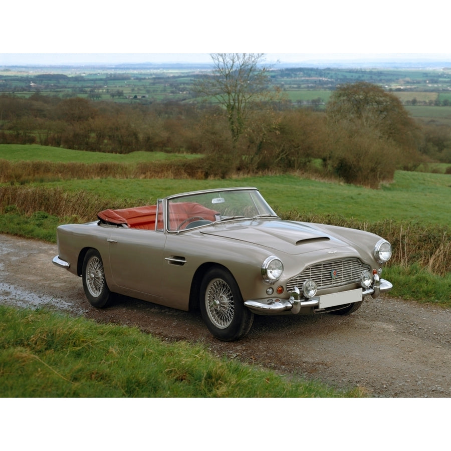 1962 Aston Martin DB4 convertible 37 litre engine Country of origin United Kingdom Poster Print Image 1