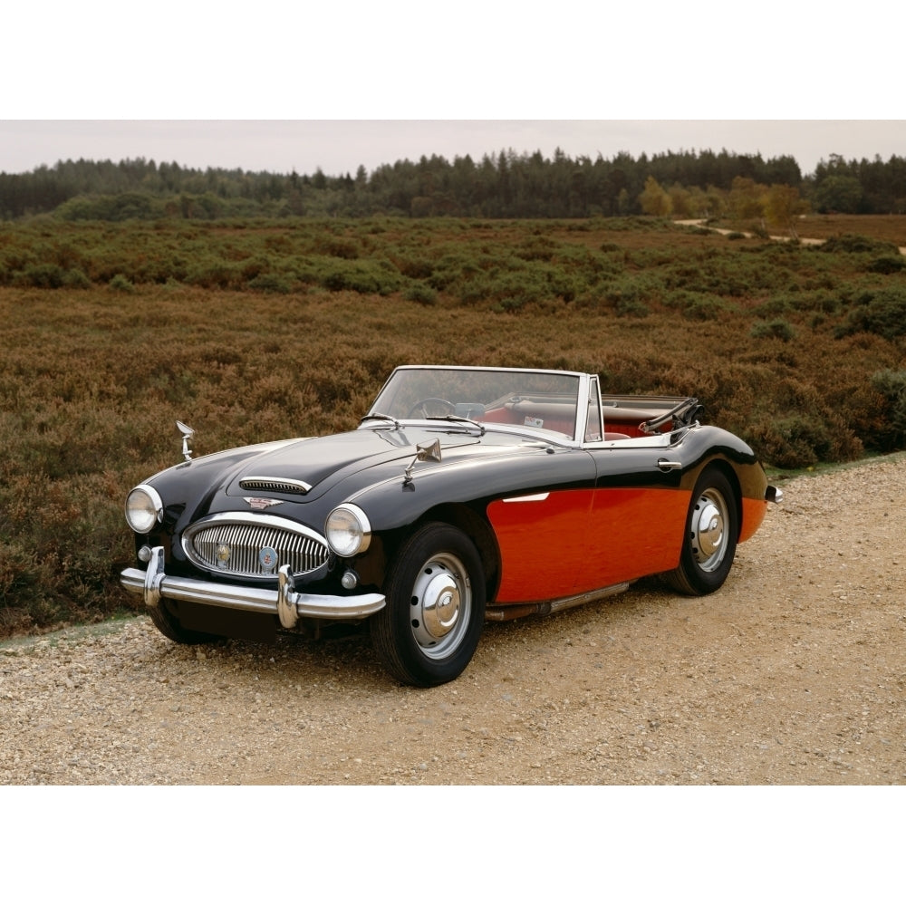 1964 Austin Healey 3000 MkIII 2 litre convertible sports two seater Country of origin United Kingdom Poster Print (18 x Image 1