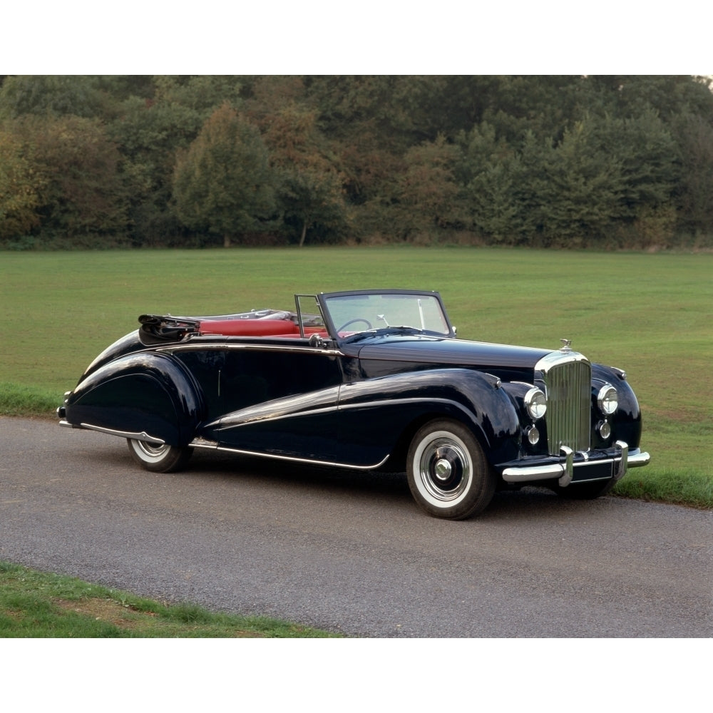 1952 Bentley Mk VI 45 litre drophead coupe Country of origin United Kingdom Poster Print Image 1