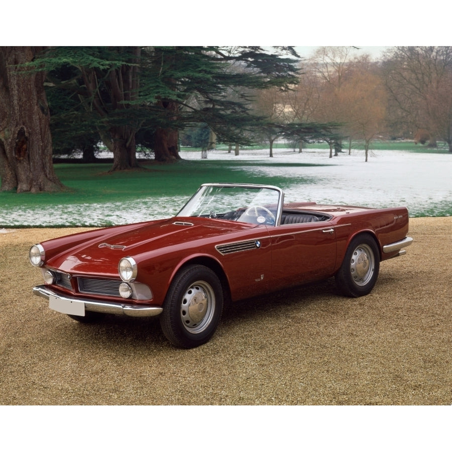 1958 BMW 507 Vignale 32 litre V8 2-seat roadster Country of origin Germany Poster Print Image 1