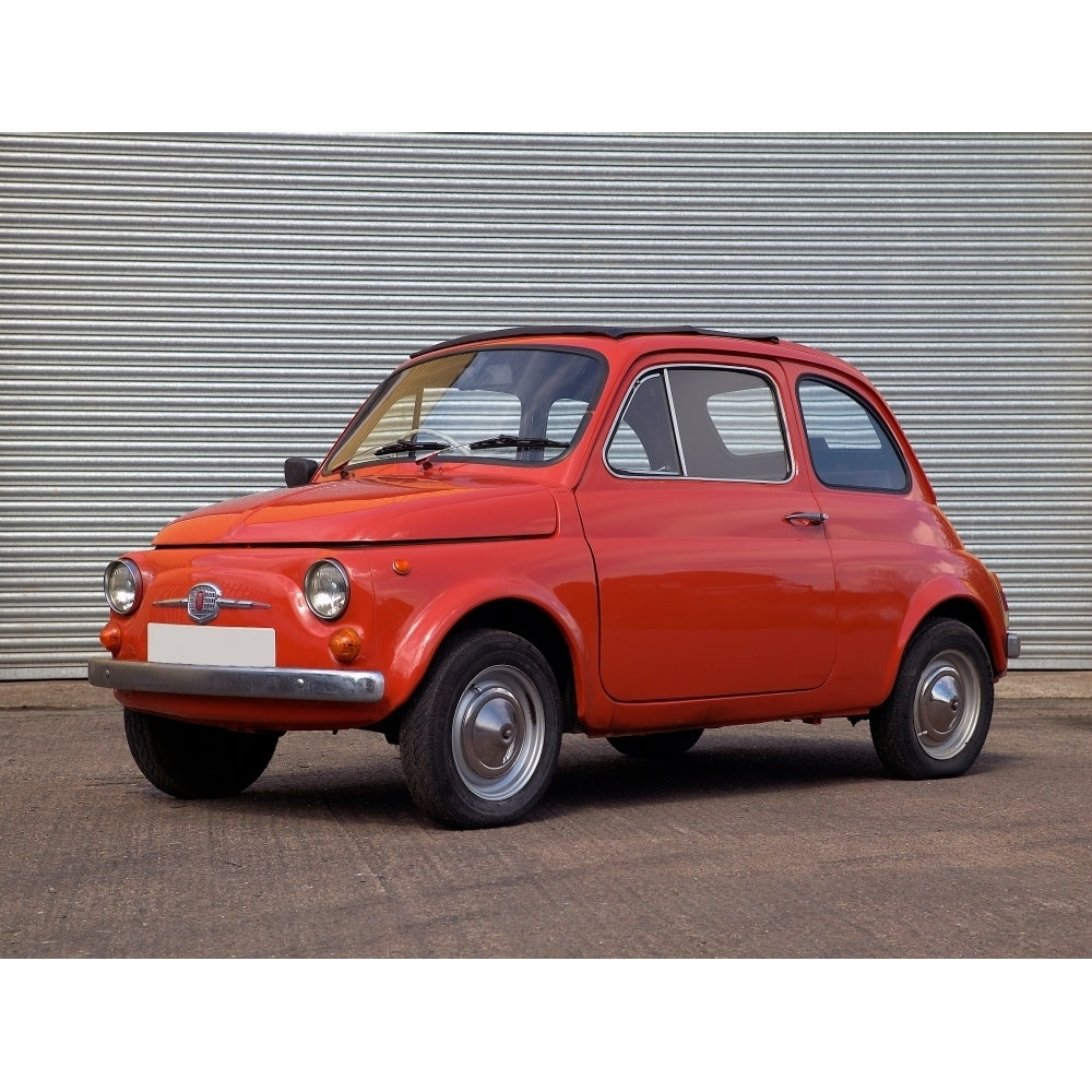 1972 Fiat 500 twin cylinder 499cc 22bhp at 4600rpm Original design by Dante Giacosa Country of origin Italy 11 x 14 Image 1