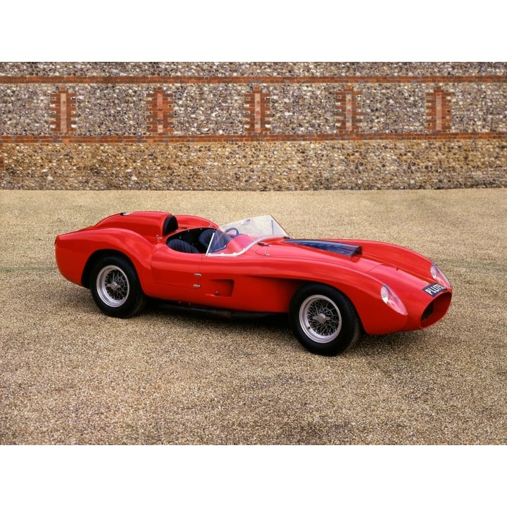 1958 Ferrari 335 S Speciale 41 litre V12 Country of origin Italy Poster Print Image 1