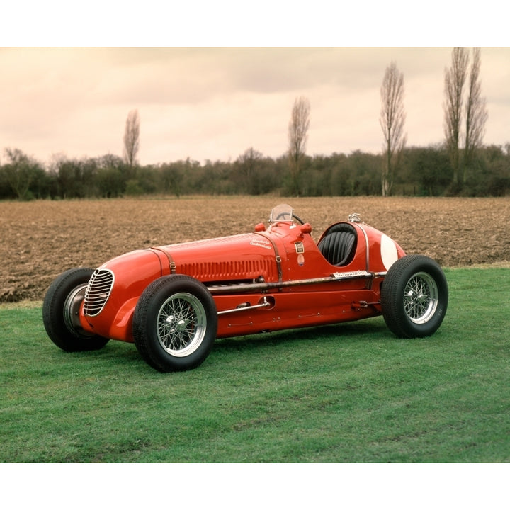 1937 Maserati 6CM 15 litre supercharged Vetturetta single seat racing car Country of origin Italy Poster Print Image 2