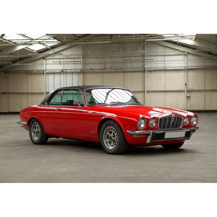 1979 Jaguar XJ12C coupe 53 litre V12 engine developing 265 bhp Country of origin United Kingdom Poster Print Image 1