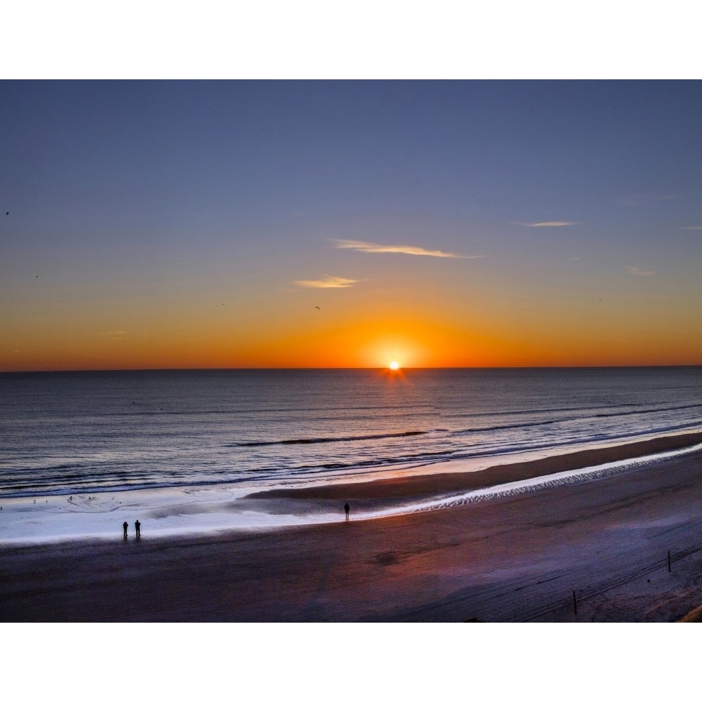 Sunrise over Atlantic Ocean Florida USA Poster Print by Panoramic Images Image 1