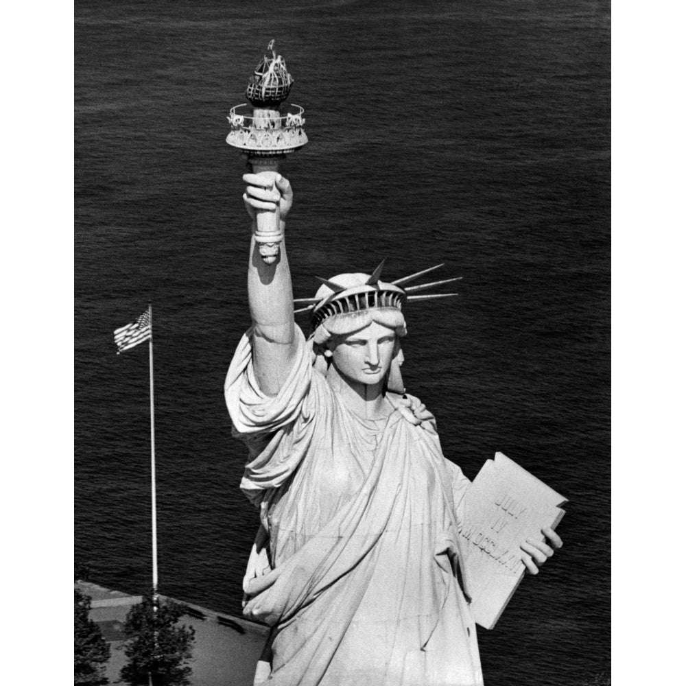 1960s Statue Of Liberty Shown From Waist Up Poster Print By Vintage Collection Image 1