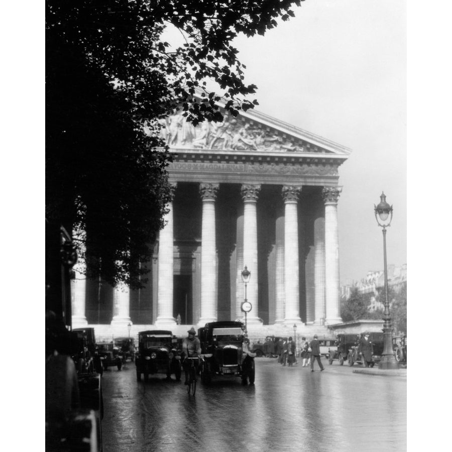 1920s La Madeleine Paris France Poster Print By Vintage Collection Image 1