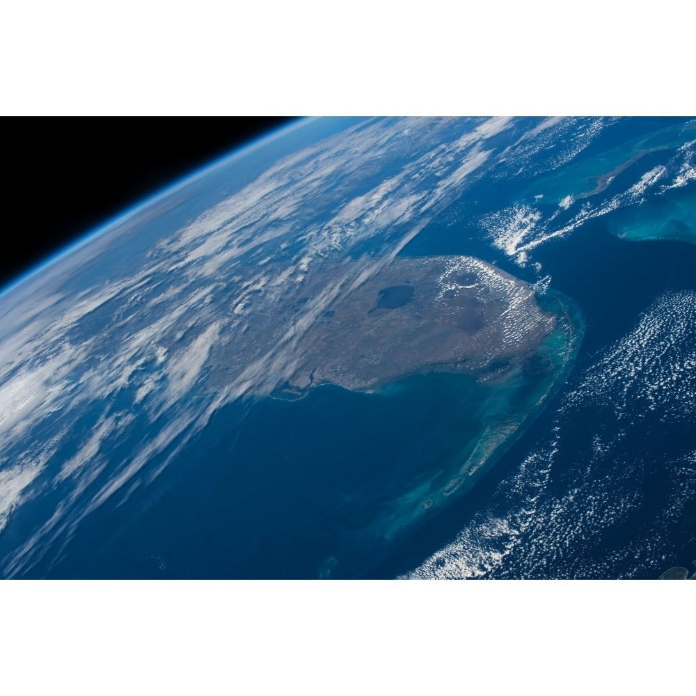 View of planet Earth from space showing Florida USA Poster Print by Panoramic Images Image 2