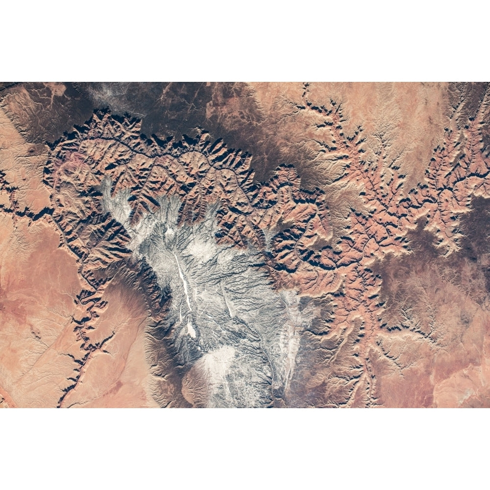 Satellite view of Grand Canyon Arizona USA Poster Print by Panoramic Images Image 2