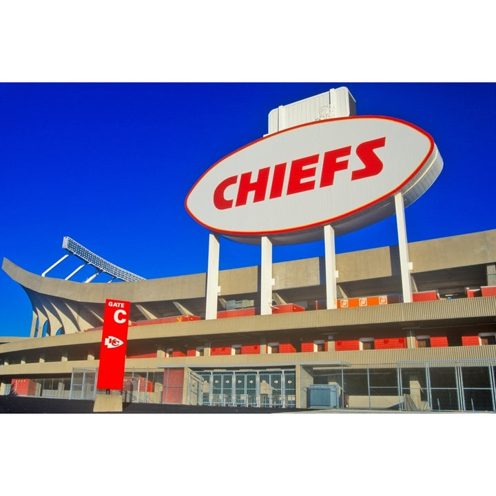 Arrowhead Stadium home of the Kansas City Chiefs Kansas City MO Poster Print by Panoramic Images Image 2