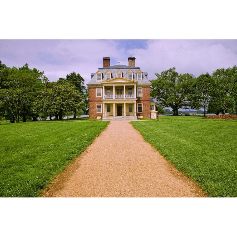 Pathway to Shirley Plantation Great House on the James River Virginias First Plantation founded in 1613 and Americas Image 1