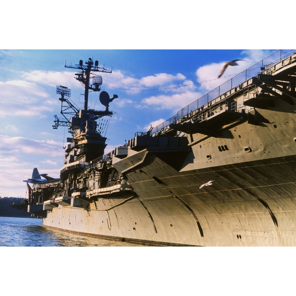 United States Aircraft Carrier York City York Poster Print by Panoramic Images Image 1