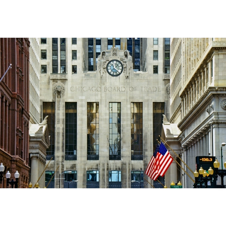 The Chicago Board of Trade Chicago Illinois Poster Print by Panoramic Images Image 1