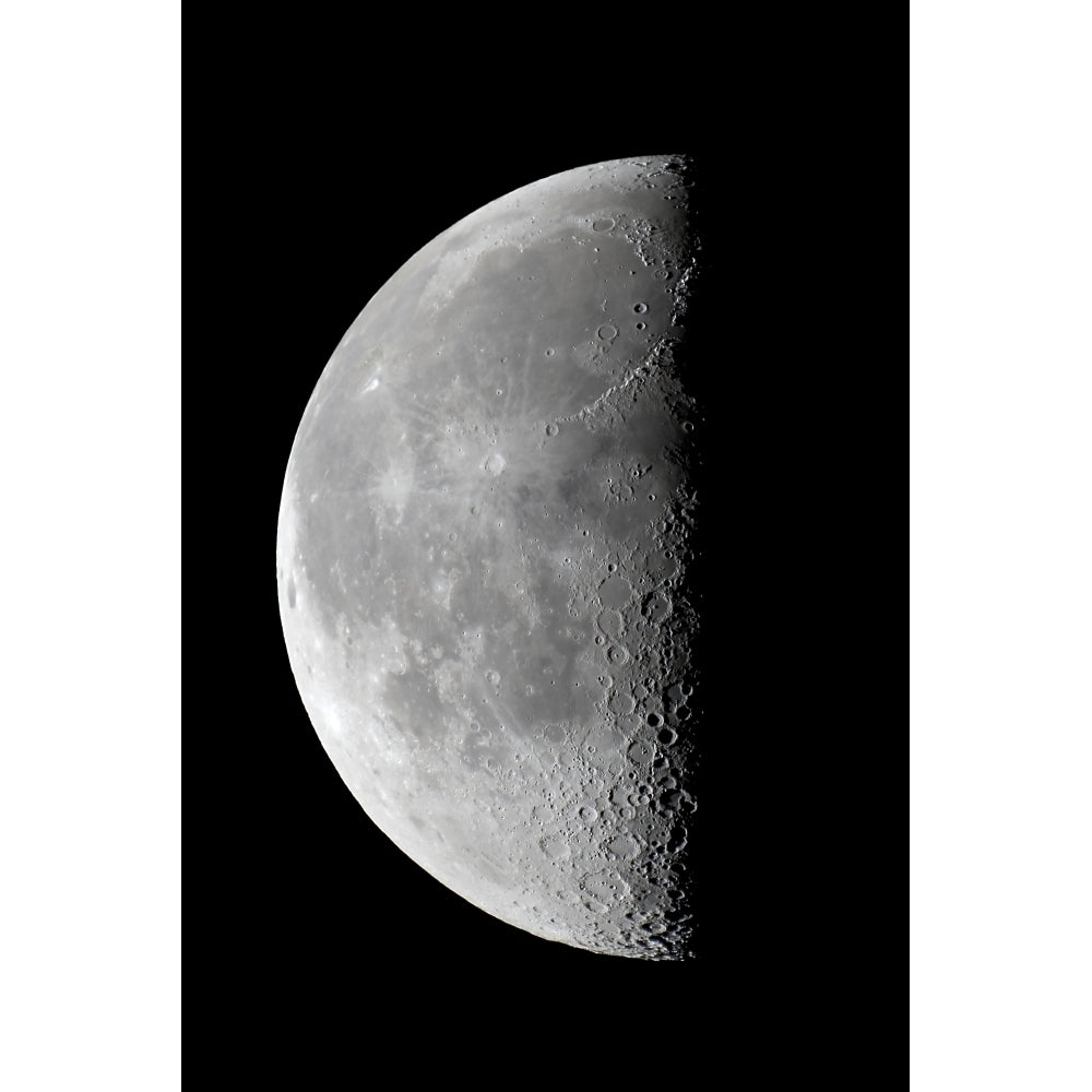 Last quarter waning moon Poster Print Image 2