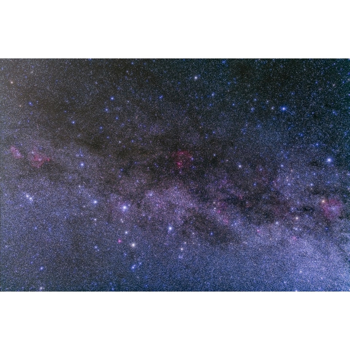 Nebulosity in the constellations Cassiopeia and Cepheus Poster Print Image 2