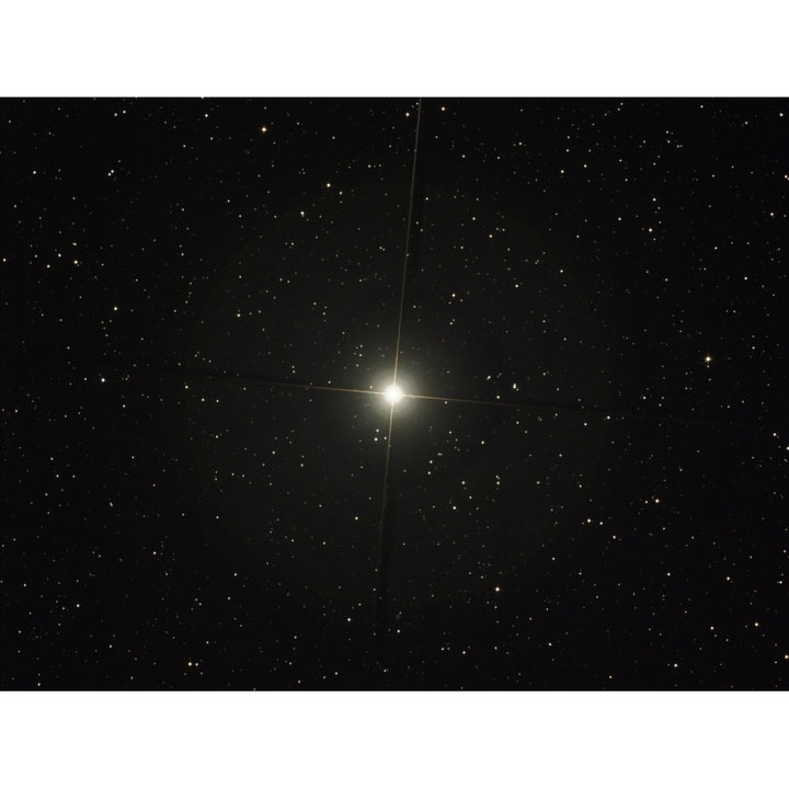 Pollux is an orange giant star in the constellation of Gemini Poster Print Image 1