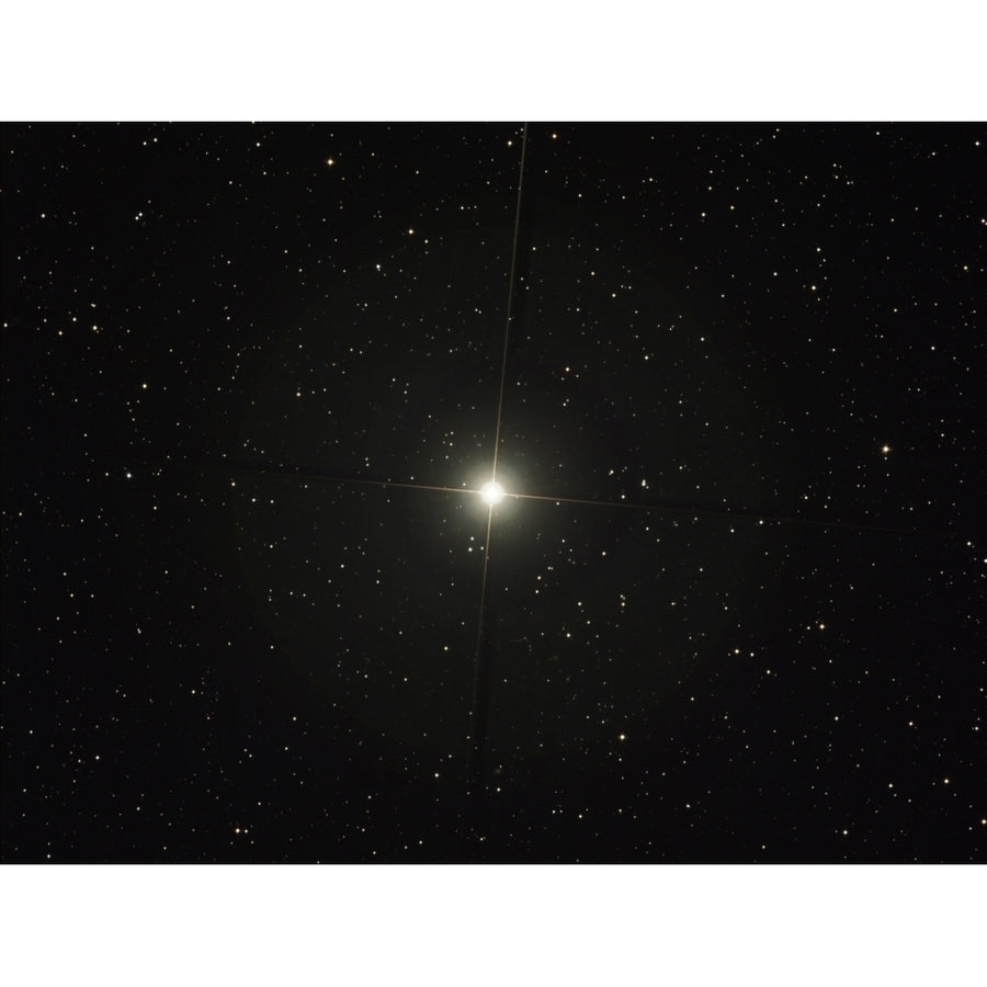 Pollux is an orange giant star in the constellation of Gemini Poster Print Image 1