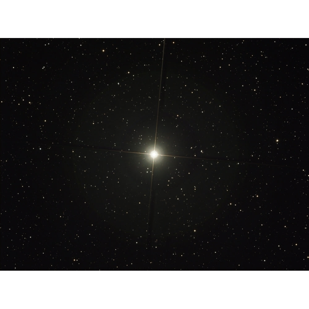 Pollux is an orange giant star in the constellation of Gemini Poster Print Image 2