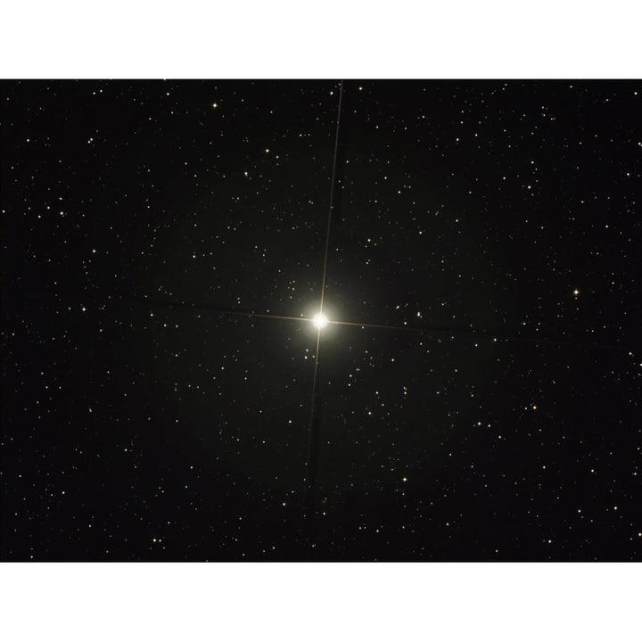 Pollux is an orange giant star in the constellation of Gemini Poster Print Image 1