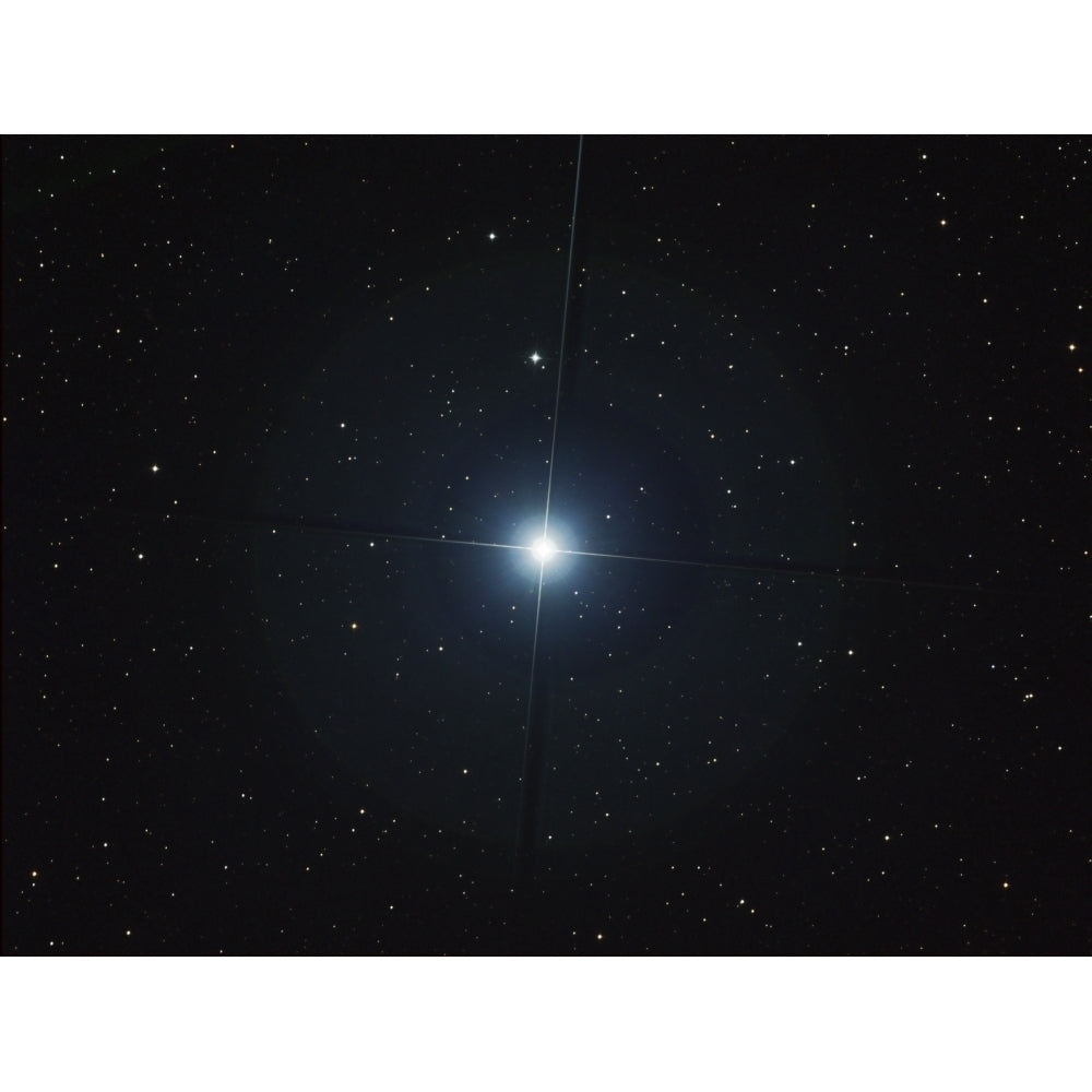 Rigel is the brightest star in the constellation Orion Poster Print Image 1