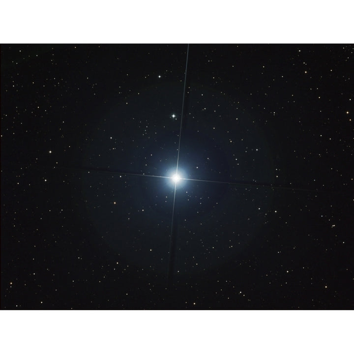 Rigel is the brightest star in the constellation Orion Poster Print Image 1