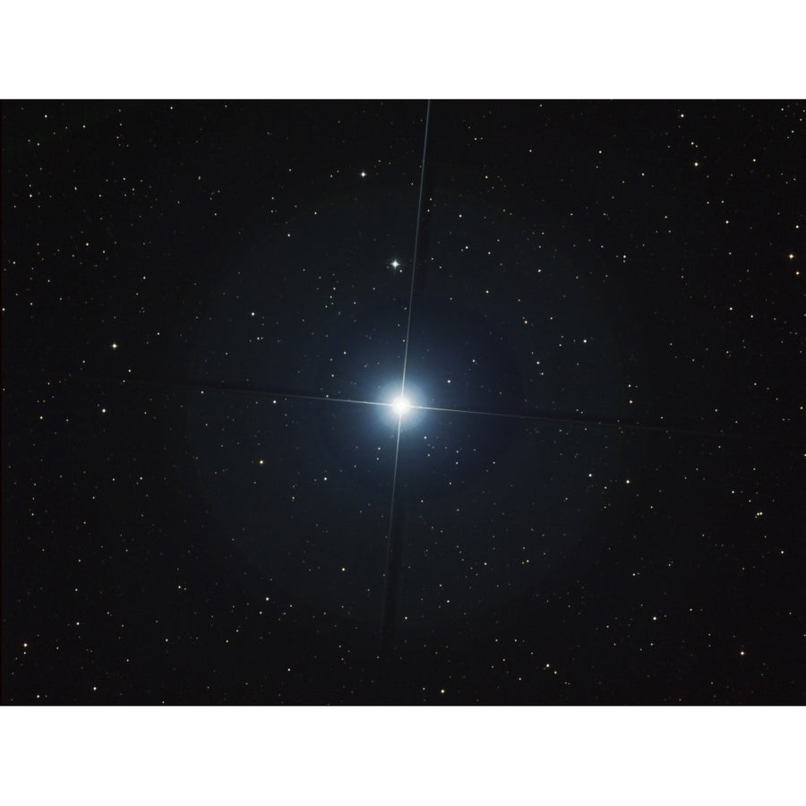 Rigel is the brightest star in the constellation Orion Poster Print Image 1