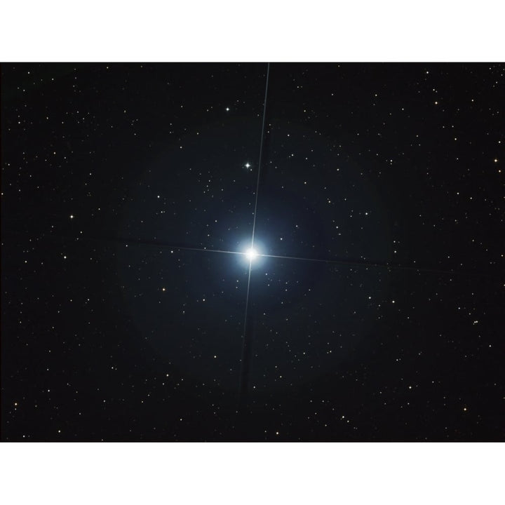 Rigel is the brightest star in the constellation Orion Poster Print Image 1