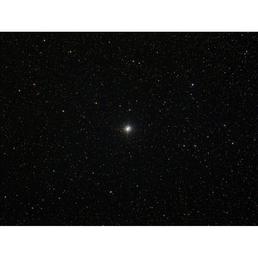 The double star Albireo in the constellation Cygnus Poster Print Image 2