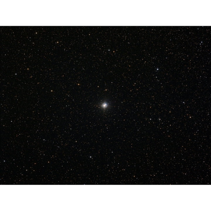 The double star Albireo in the constellation Cygnus Poster Print Image 2