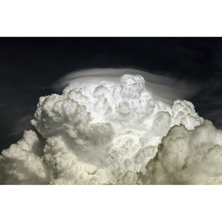 Cumulus Congestus cloud with Pileus Poster Print Image 1