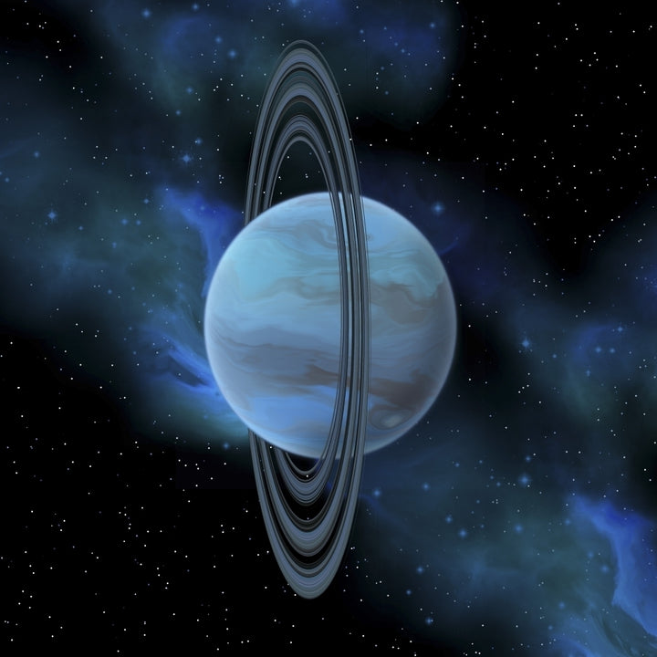 Artists concept of planet Uranus Poster Print Image 1