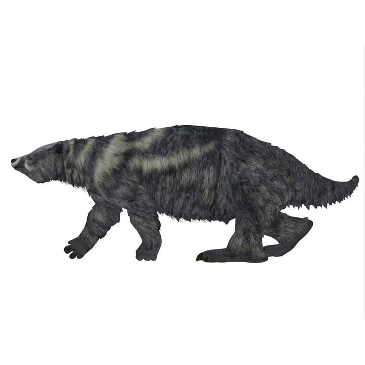 Eremotherium ground sloth side view Poster Print Image 1