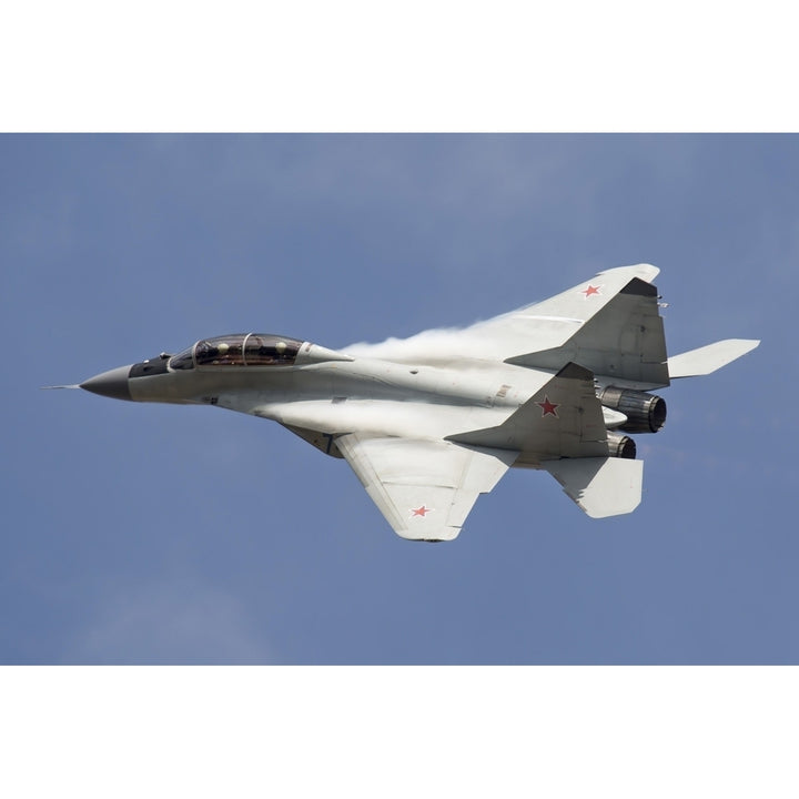 A Russian Air Force MiG-35 fighter plane Poster Print Image 1