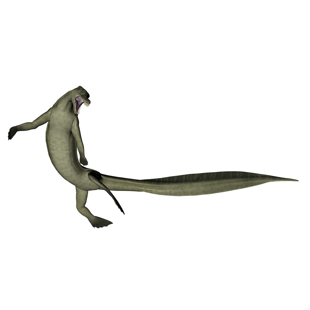 Mesosaurus dinosaur Poster Print Image 1