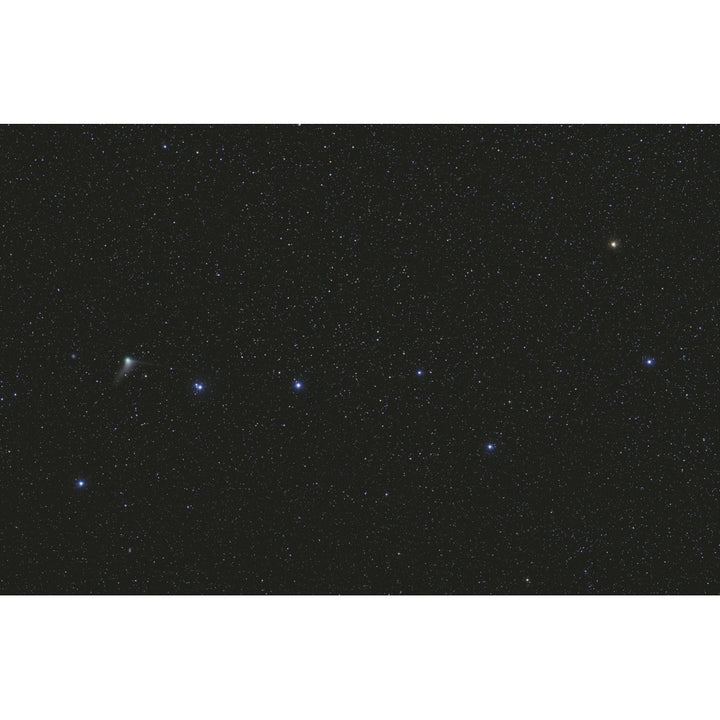 The Big Dipper and Comet Catalina Poster Print Image 1