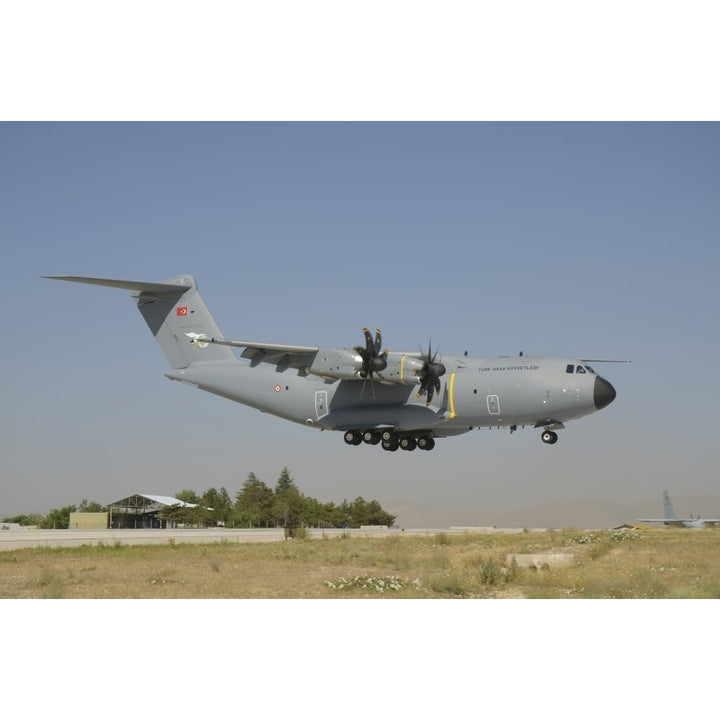 A Turkish Air Force A400 during Exercise Anatolian Eagle Poster Print Image 1