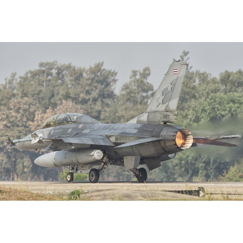 Royal Thai Air Force F-16 during Exercise Cope Tiger 2016. Poster Print by Giovanni Colla/Stocktrek Images Image 1