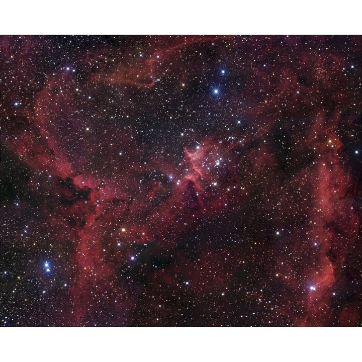 IC 1805 in Cassiopeia Poster Print Image 1